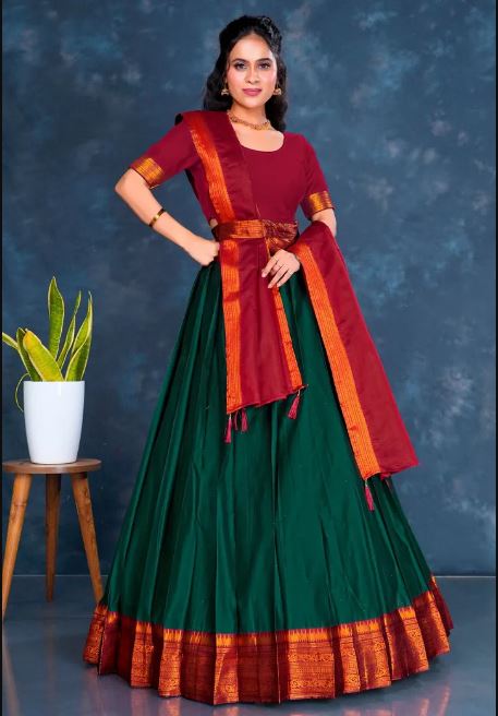 Silk Lehenga